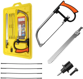 9 In 1 Magic Handsaw Set DIY Hand Bow Saws Wood Stone Metal Working Cutting Tools Household Hacksaw Tool for Cutting Wood Glass