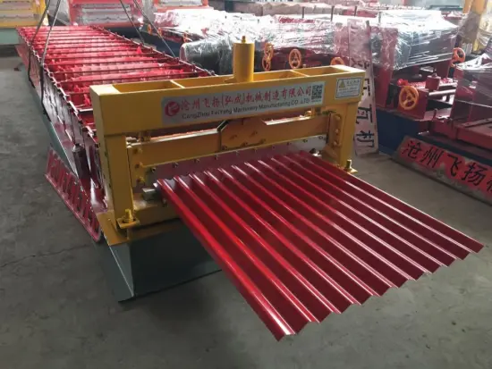 Corrugated Steel Sheet Panel Forming Machine