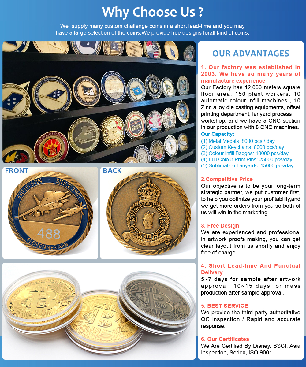 Custom Challenger Coins