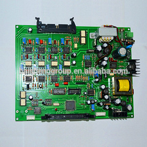 washing machine control board with immersion silver surface treatment