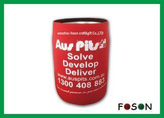 Nontoxic Printed Can Cooler Holder With Neoprene Material F
