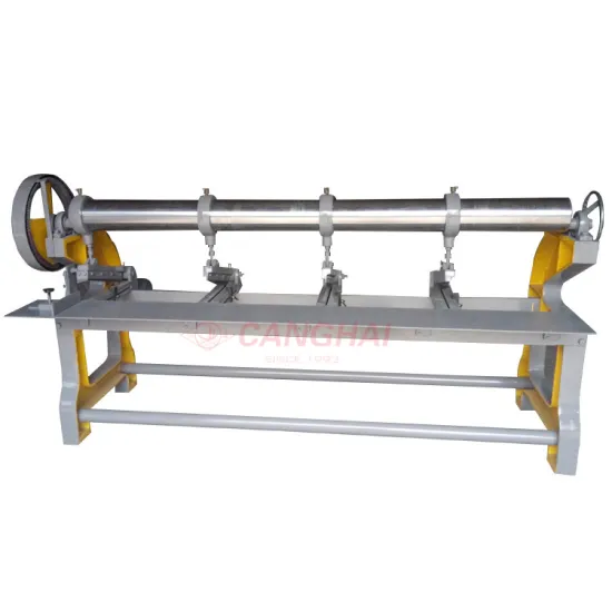 Manual Eccentric Slotter Cutting Machine for Corrugated Cartons