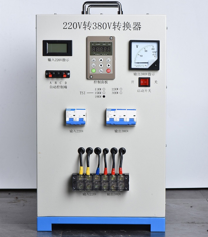 Transformador de paso por una solafase de 12V a 220V 38