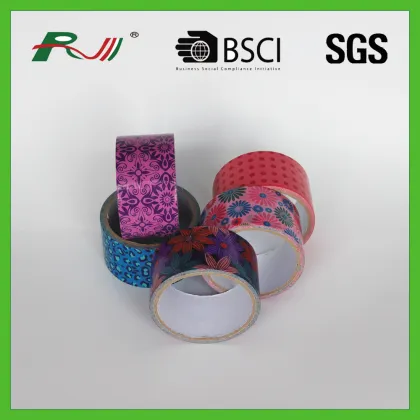 Decorative custom printed duck tape