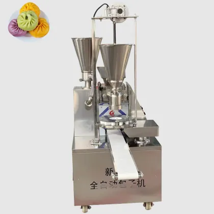 Commercial Fully Automatic Vegetable Steamed Stuffed Bun (Pau/Baozi) Making Machine