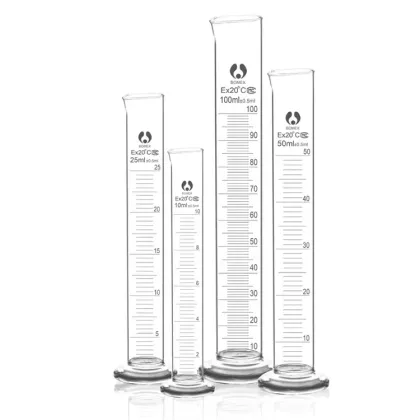 High Temperature Resistant Graduated Measuring Cylinder