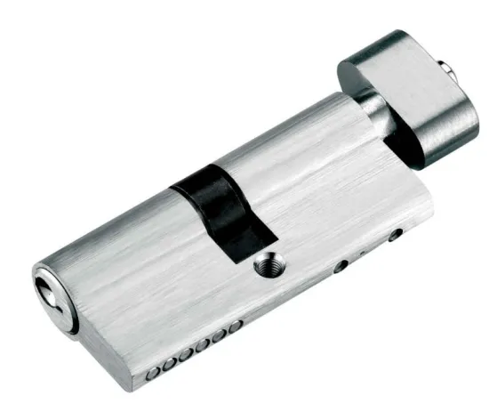 6 Pin Mechanism Cylinder, Brass Body, Bathroom Cylinder