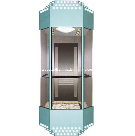 Outdoor Observational Panoramic Glass Elevator