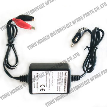 Universal 12v φορτιστής μοτοσικλέτας 1000ma