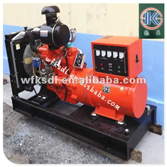 China 50/60Hz open type 150kw/187.5kva diesel power generator