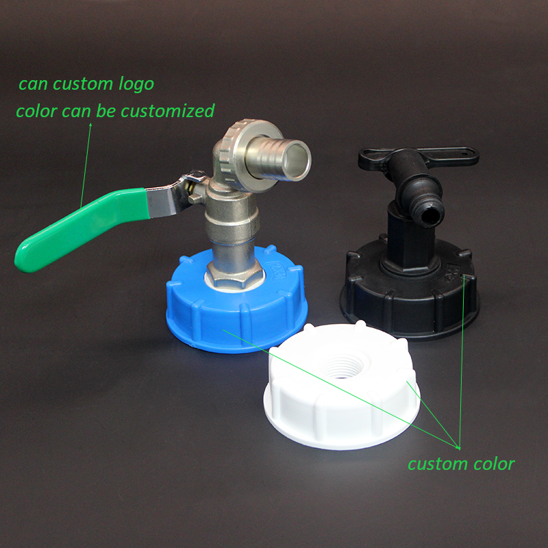 IBC Tank Tap Adapter with 1/2" Coarse Water Hose Replacement Valve Fitting Parts Brass