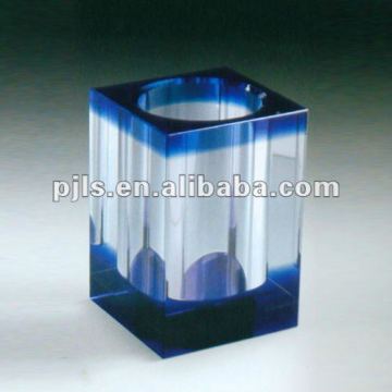 office gift colorful crystal pen holder