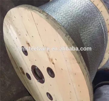7 strands galvanized steel strand wire steel wire strands