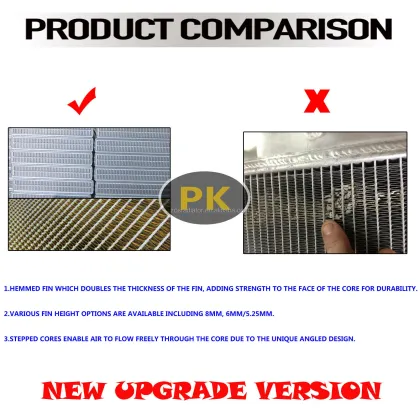 Aluminum Radiator for Perodua Viva D18A 1.0/1.1 850 TURBO Water Tank