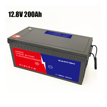 12.8V 200AH LiFePO4 Rechargeable Lithium Battery