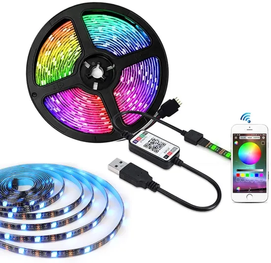 Factory Promotion: SMD 5050 RGB Strip Light with Music Controller for TV Backlight