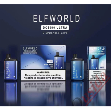 Wholesale Elf World DC5000 Puffs Disposable Vape