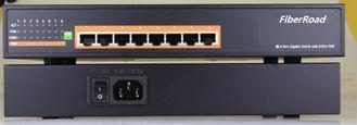 Gigabit Ethernet POE Switch 8 Port Rackmounted UTP STP 1000