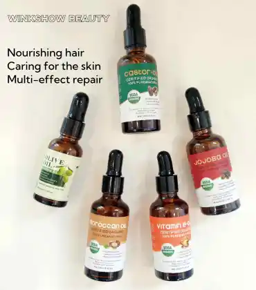 Luxury Scalp Care Essential Oils Box Packaging - 200ml