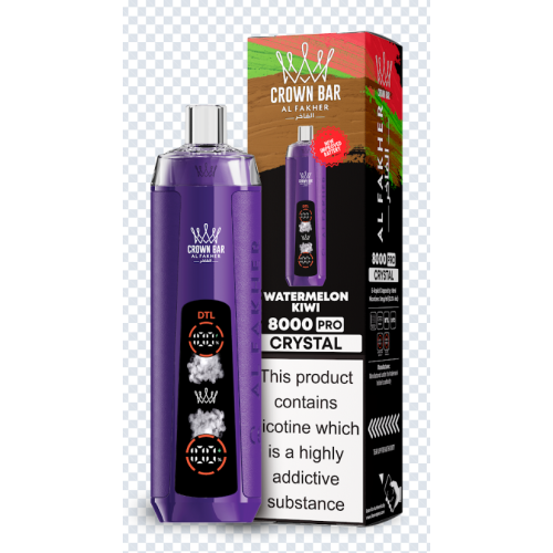 สั่งซื้อ Al Fakher Crown Bar 8000 USA