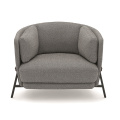 Italian Style Arflex Cradle Fabric Armchair