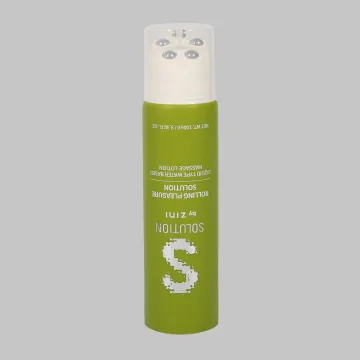 Five Roller Ball Applicator Plastic Massage Tube