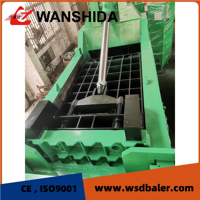 28Front out metal baler
