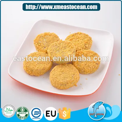 2016 Popular delicious seafood octopus cake with bread frozen fish portions