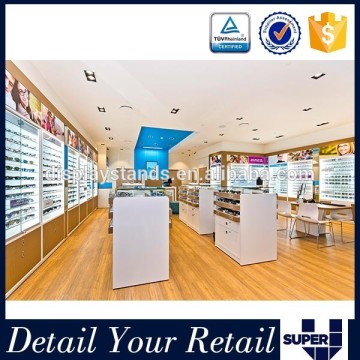 2016 Customized Fashion High Quality Optical Glasses Shop Interior Design