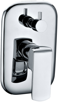 Mixer katup shower handle tunggal