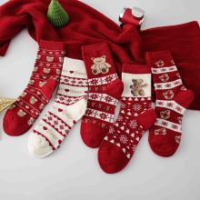 Маляўнічыя жаночыя калядныя панчохі для сямейных забаў