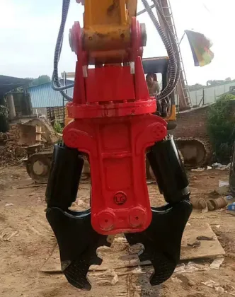 Doosan Excavator with Hydraulic Shears