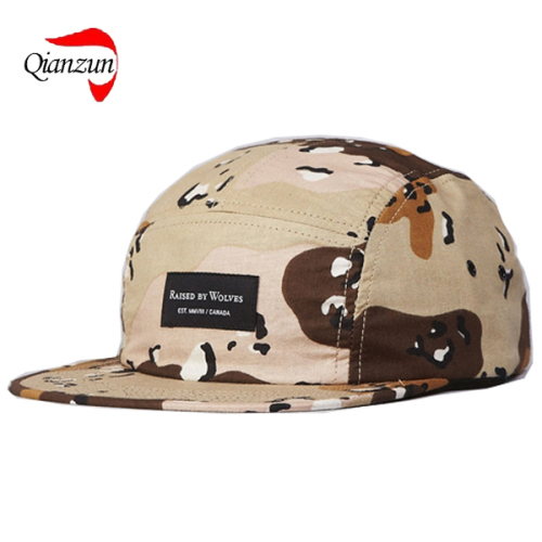 Sollevato da Wolves Algonquin 5 Panel Cap Full Desert Camo (QZ-LW-043)