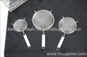 Stainless Steel Food Strainer / Skimmer/ Frying Strainer 