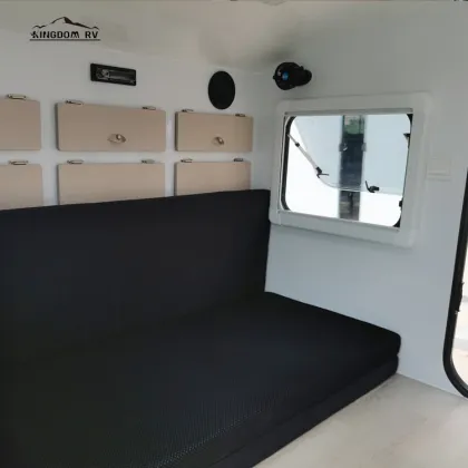 Off-Road Slide Motorhome and Electric Caravan for RV Camping