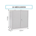 White wall mounted cabinet