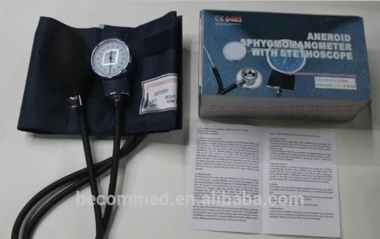 wholesale Aneroid sphygmomanometer with stethoscope