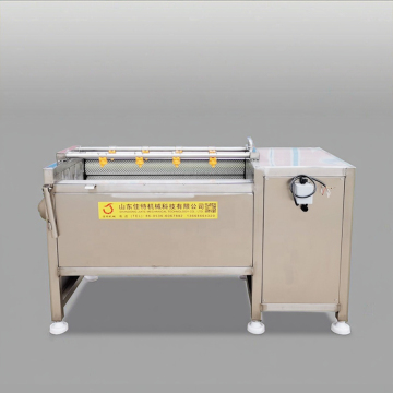 Industrial Cassava Peeler and Washer: Potato, Sweet Potato Brush Washing and Peeling Machine