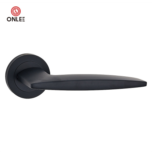 Zinc Alloy Door Handle With Rosette