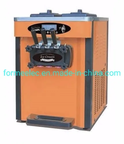 Table Top 25L Ice Cream Machine 22L Soft Ice Cream Maker