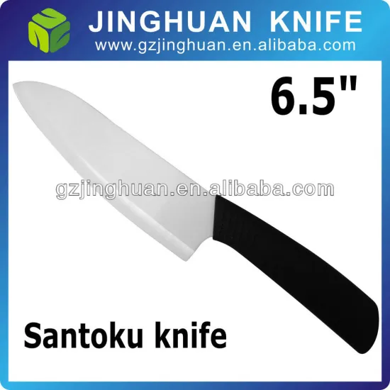 6.5inch Dishwasher Safe Ceramic Santoku Knife