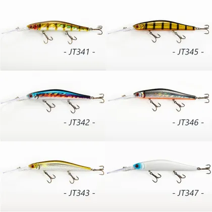 115mm 20g Suspended Jerk Bait Fishing Lure - Sinking Minnow Lure for Bass and Fish