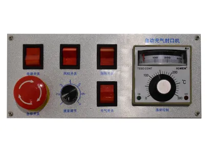 continuous Gas Filling Heat band sealer Sealing Machine