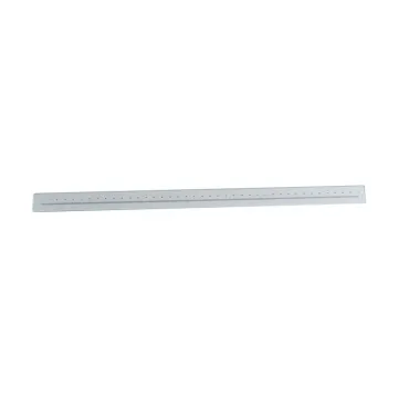 High-Precision Suda Glass Sodium Calcium Glass Metal Linear Scale Ruler