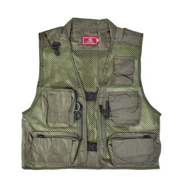 NEWMAJOR Wholesale Multifunctional Leisure Outdoor Fishing Vest Kits