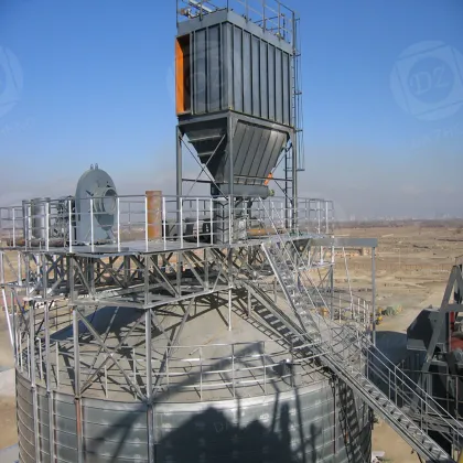 Grain Reserve Bite Type Steel Plate Silo