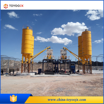 HZS50 Concrete batching plant in Bangladesh