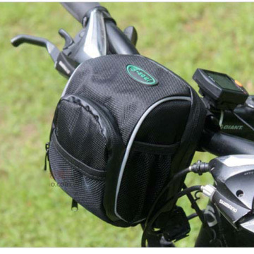 Mountain bike tube bag bicycle handlebar bag with rain cover bike accessories