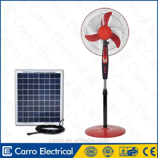 Carro Electrical 16inch 12v 15w dc powered brushless solar fan DC-12V16C