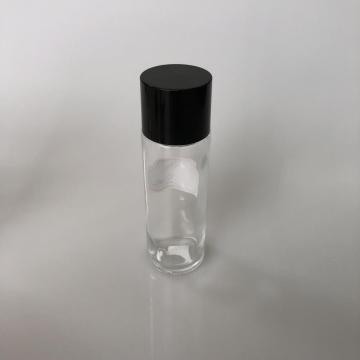 100ml clear round bottle with cap